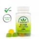 Die Real CBD 50mg CBD Gummibärchen grün und gelb