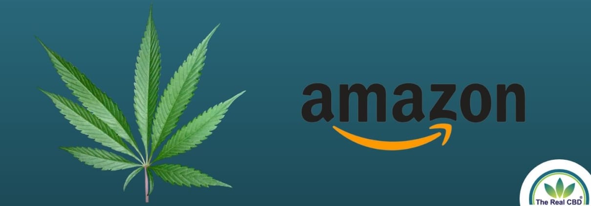 Amazon logo and hemp leaf