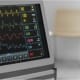 Herzfrequenzmonitor in einer Krankenhausumgebung