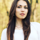 Picture of Morgan in the woods