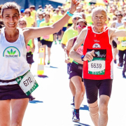 the-real-cbd-blog-cbd-for-marathon-recovery Happy runner coming over the finish line