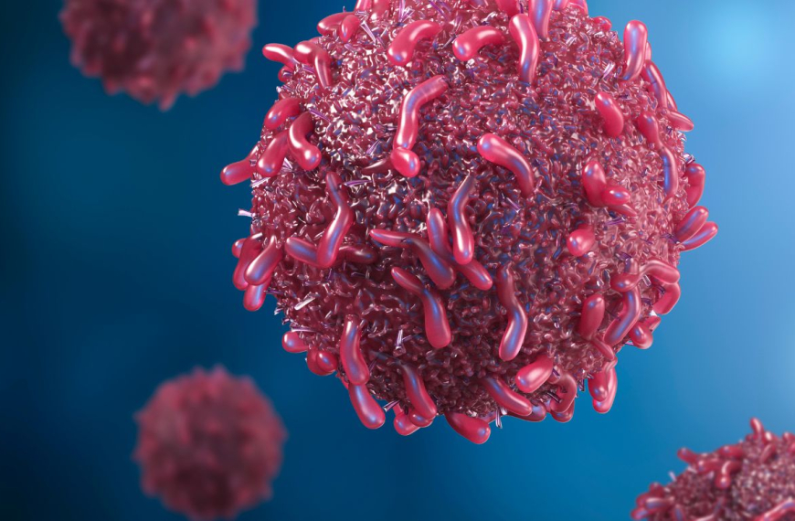 Red cancer cell