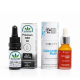 a 25% CBD oil with Vidafy curcumin bottle